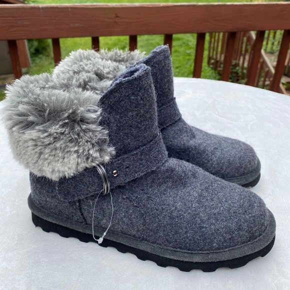 BEARPAW Women Koko Genuine Shearling Waterproof Suede Boots - NEW NWOB - Picture 4 of 8